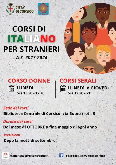 Corsi di Italiano per stranieri - Circolo Acli Corsico (MI)
