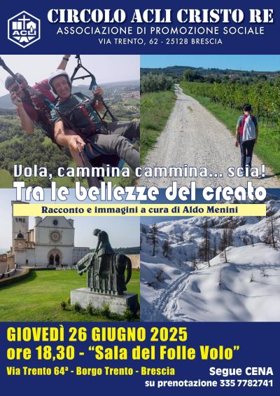 Tra le bellezze del creato - Brescia - Circolo Acli Cristo Re (BS)