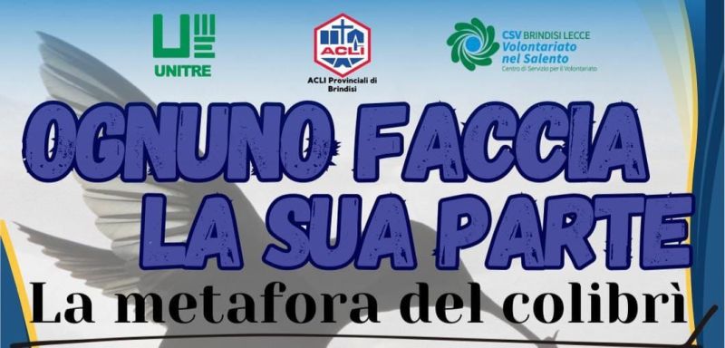 OGNUNO FACCIA LA SUA PARTE - BRINDISI