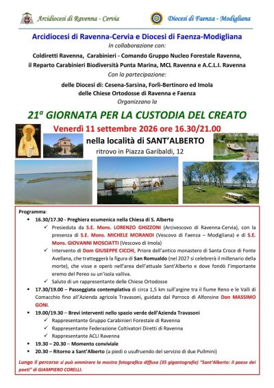 21° GIORNATA PER LA CUSTODIA DEL CREATO - ACLI RAVENNA