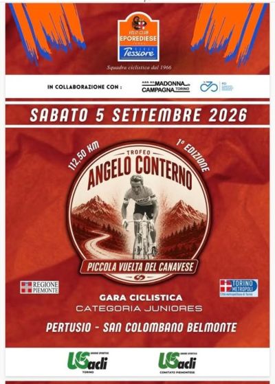 TROFEO ANGELO CONTERNO - PICCOLA VUELTA DEL CANAVESE - PERTUSIO-SAN COLOMBANO BELMONTE (TO) - US ACLI TORINO - US ACLI PIEMONTE