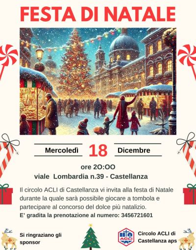 Festa di Natale - Circolo Acli Castellanza (VA)