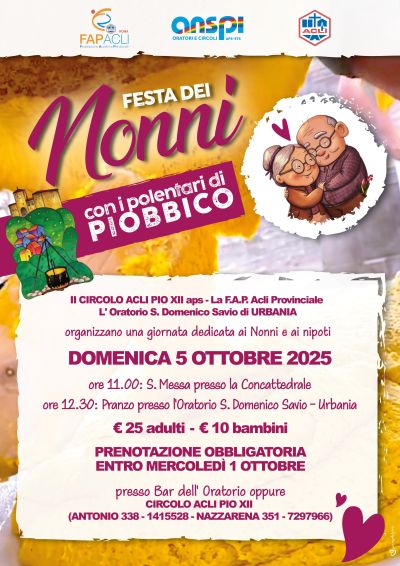 Festa dei Nonni - Urbania (PU) - Circolo Acli Pio XII di Urbania (PU)