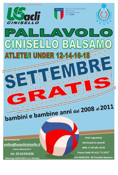 Pallavolo Cinisello Balsamo - US Acli Cinisello (MI)