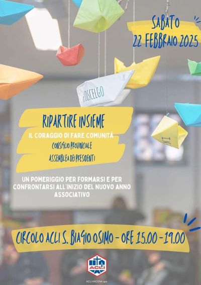 Ripartire insieme - Acli Ancona (AN)
