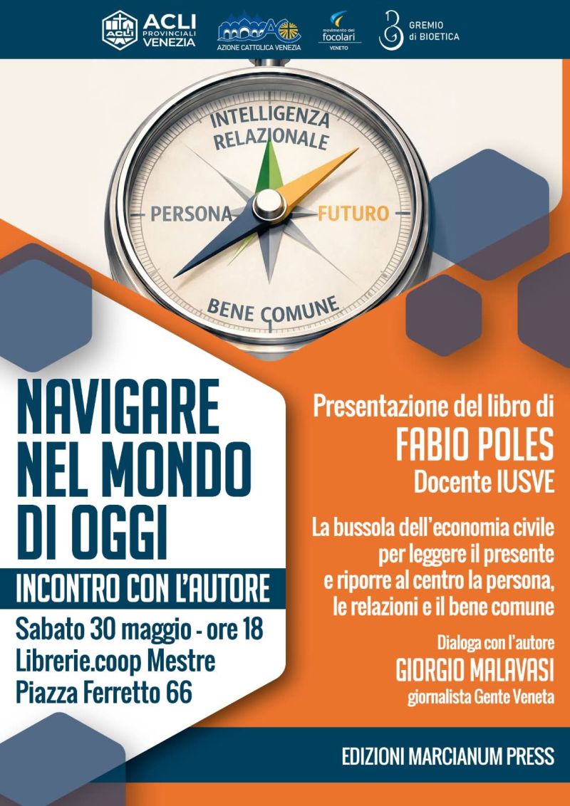 NAVIGARE NEL MONDO DI OGGI - INCONTRO CON L'AUTORE - VENEZIA - ACLI VENEZIA