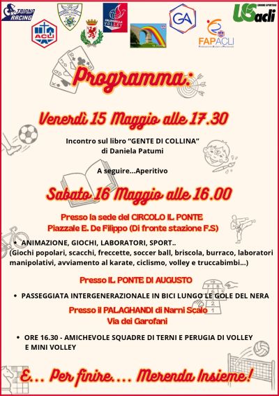 INCONTRO SUL LIBRO "GENTE DI COLLINA" - NARNI SCALO (TR)