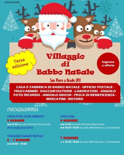 Villaggio di Babbo Natale - San Piero a Grado (PI) - Circolo Acli San Piero a Grado (PI)