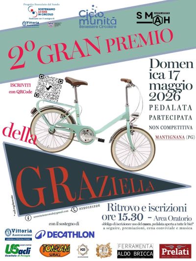 2° GRAN PREMIIO DELLA GRAZIELLA - PEDALATA PARTECIPATA - MANTIGNANA (PG)