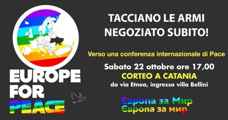 Tacciano le armi. Negoziato subito! - Acli Catania (CT)