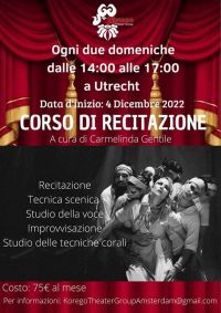 Corso di recitazione - Acli Utrecht