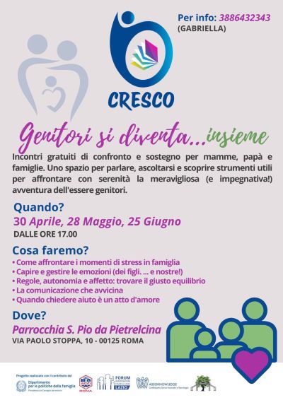 Genitori si diventa... insieme - Acli Roma (Roma)
