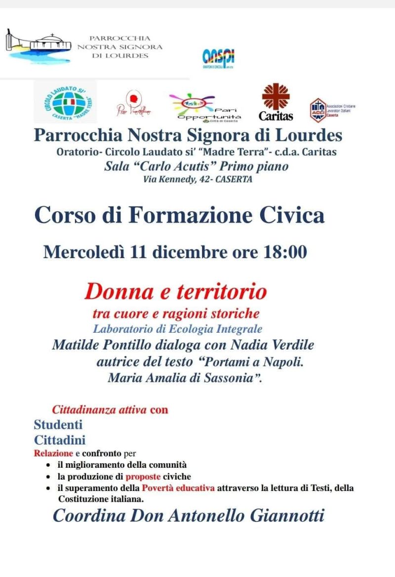 Donna e territorio. Tra cuore e ragioni storiche - Acli Caserta (CE)