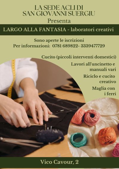 Largo alla fantasia - San Giovanni Suergiu (CA) - Circolo Acli San Giovanni Suergiu (CA)
