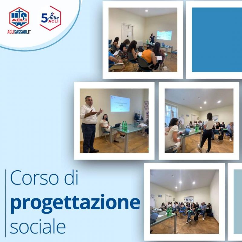 Corso di progettazione sociale - Acli Sassari (SS)
