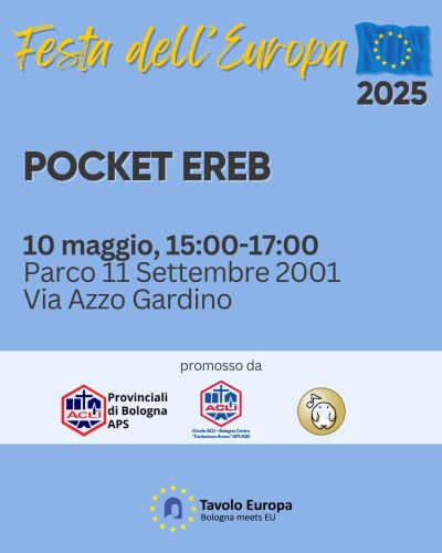 Festa dell'Europa: Pocket Ereb - Acli Bologna (BO)