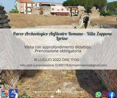 Parco archeologico anfiteatro romano - ass. Memo aff. Acli (Molise)