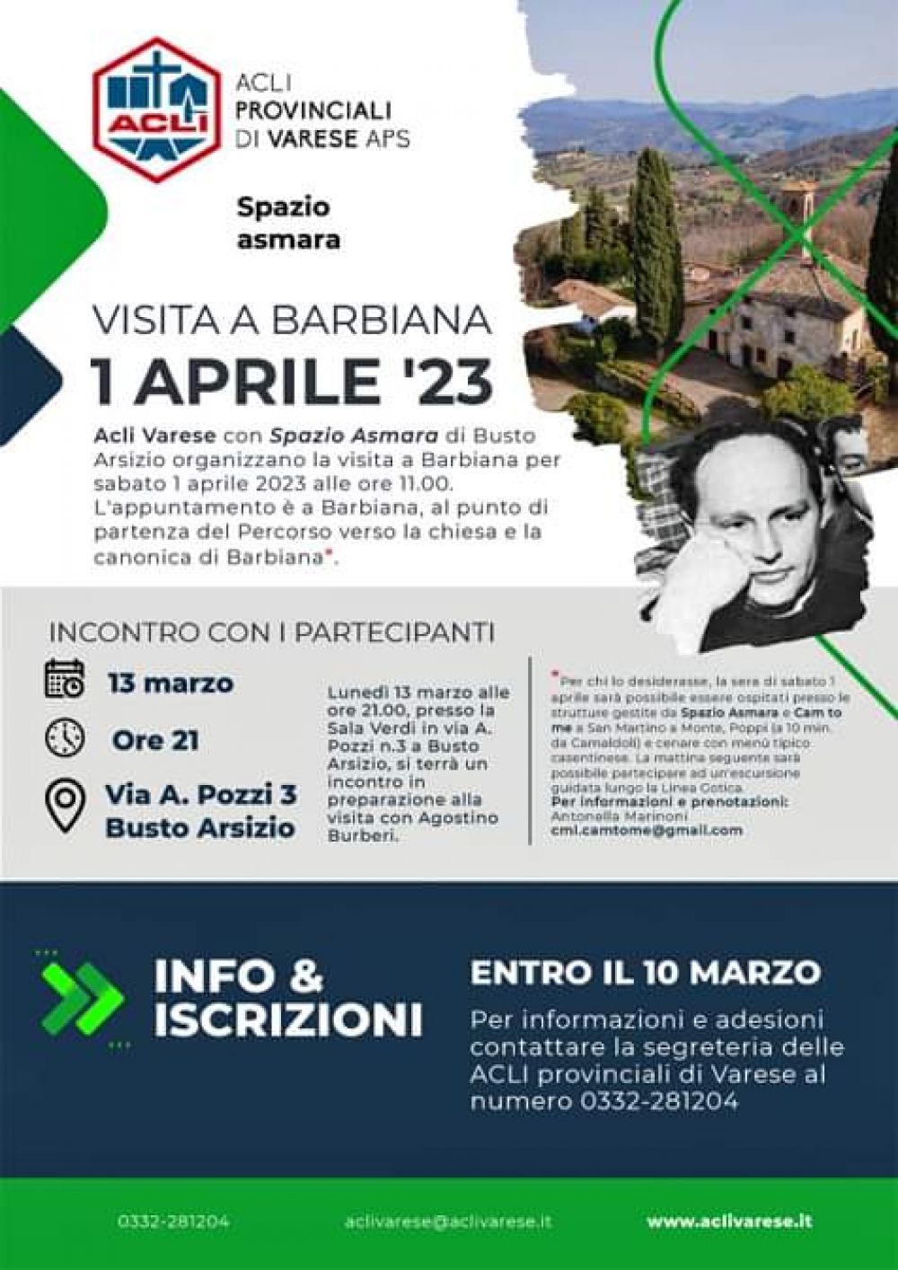 Visita a Barbiana - Acli Varese Aps (VA)