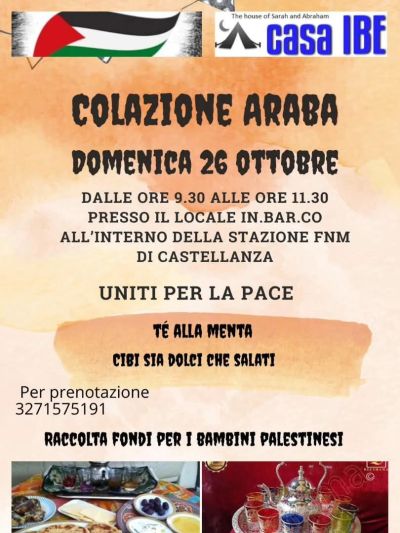 Colazione araba - Castellanza (VA) - Circolo Acli Castellanza (VA)