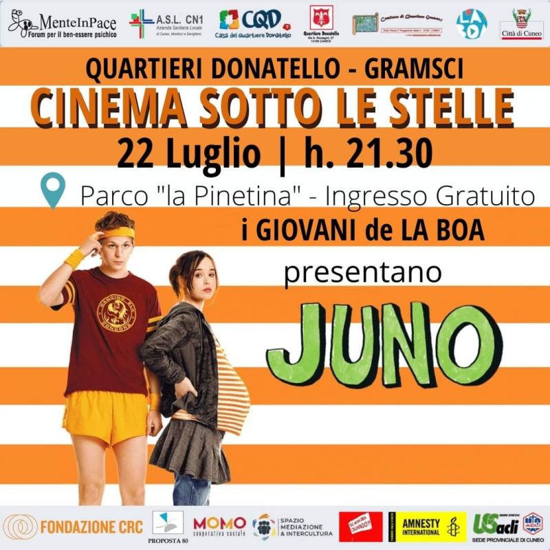Cinema sotto le stelle: Juno - ACLI Cuneo (CN)