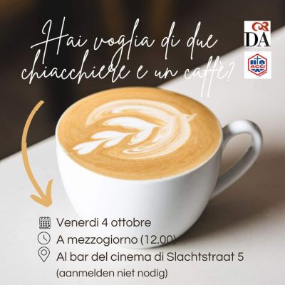 Hai voglia di due chiacchiere e un caffè? - Acli Olanda