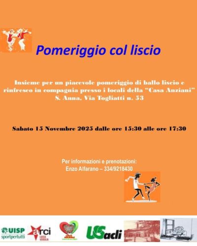 Pomeriggio col liscio - Lucca - Acli Pisa e Lucca (PI)