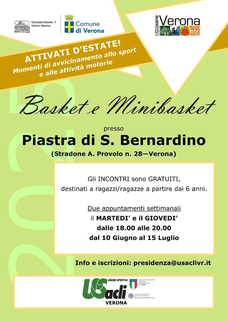 Basket e minibasket - US Acli Verona (VR)