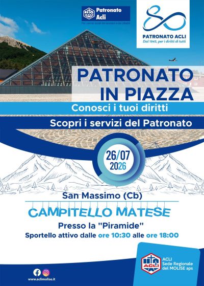 PATRONATO IN PIAZZA - SAN MASSIMO (CB) - ACLI MOLISE