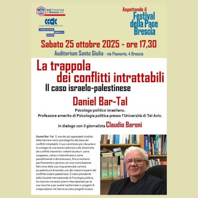 La trappola dei conflitti intrattabili: Il caso Israele-Palestina - Brescia - Acli Bresciane (BS)