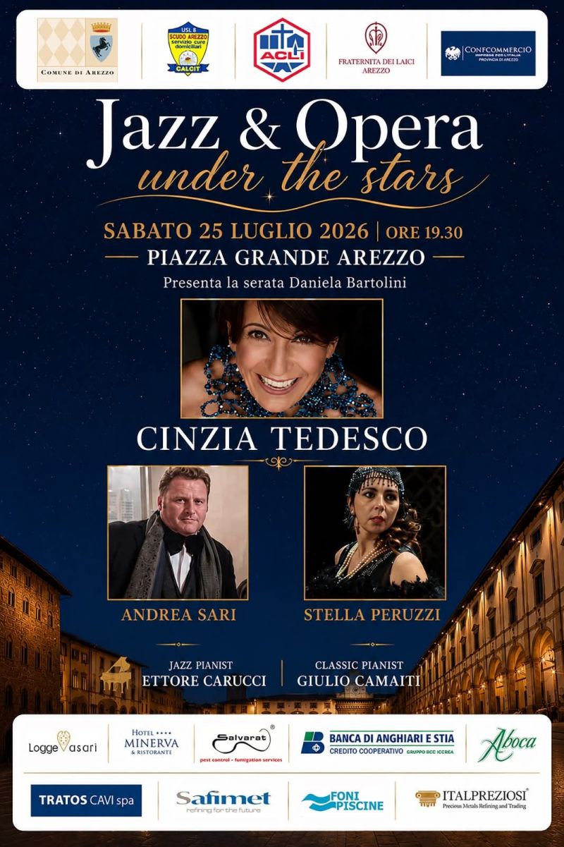 JAZZ & OPERA - SOTTO LE STELLE - AREZZO (AR) - ACLI AREZZO (AR)