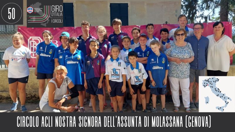 CIRCOLO ACLI NOSTRA SIGNORA DELL’ASSUNTA DI MOLASSANA (GENOVA). LA FORZA TRAINANTE DEL GIOCO DELLE BOCCE E IL SOGNO DELLA BIBLIOTECA DI QUARTIERE: UNA SOLIDA PRESENZA PER I CITTADINI DELL’ALTA VALBISAGNO.