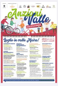 ANZIANI IN VALLE - ATTIVITÀ PER OVER 65, CAREGIVER E COMUNITÀ - VALLE MAIRA (CN) - ACLI CUNEO