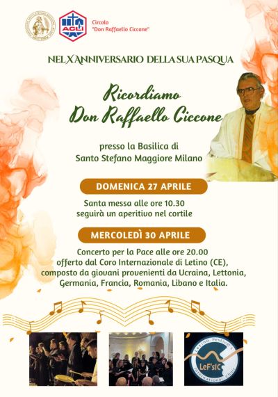Ricordiamo Don Raffaello Ciccone - Circolo Acli Don Raffaello Ciccone (MI)
