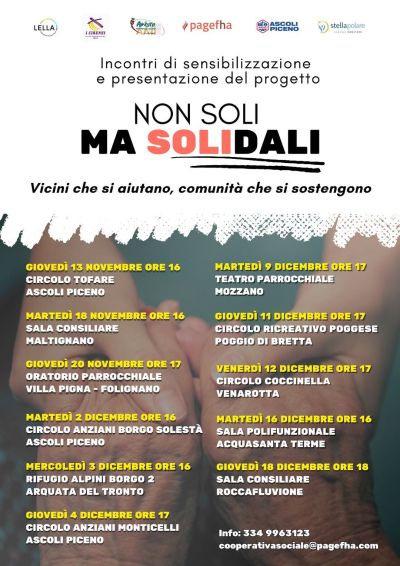Non soli ma solidali - Ascoli Piceno - Acli Ascoli Piceno (AP)