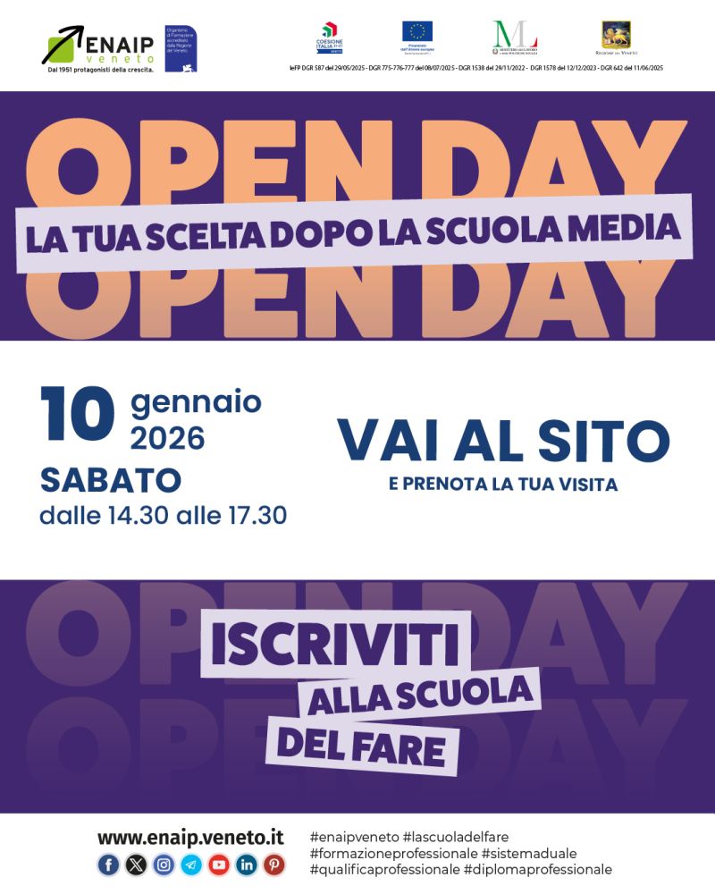 Open Day - Enaip Veneto