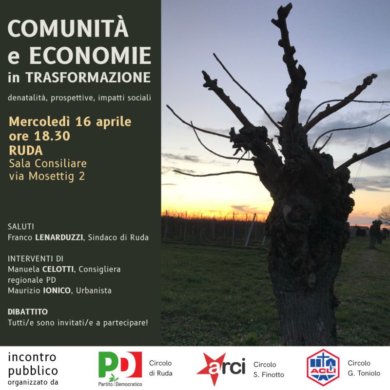 Comunità e Economie in Trasformazione -  Circolo Acli Ruda (UD)