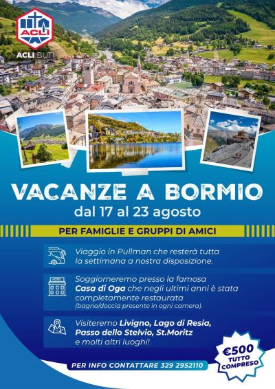 Vacanze a Bormio - Circolo Acli Buti (PI)