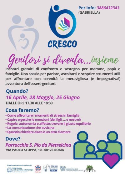 Genitori si diventa... insieme - Acli Roma (RM)