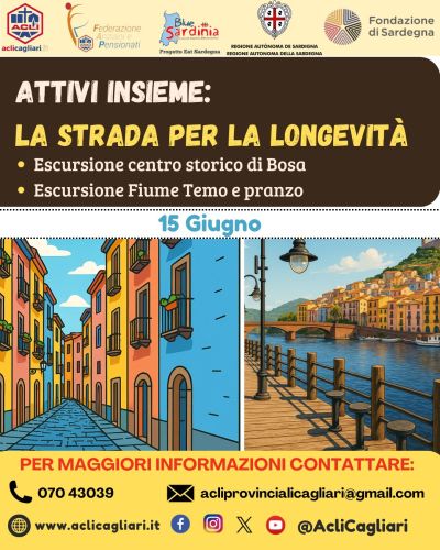 Attivi insieme: La strada per la longevità - Acli Cagliari (CA)