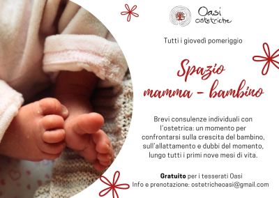 Spazio Mamma-Bambino - Ass. Oasi Ostetriche affiliata Acli Cuneo (CN)