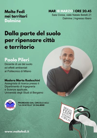 Dalla parte del suolo per ripensare città e territorio - Circolo Acli "La Scatola" di Dalmine (BG)