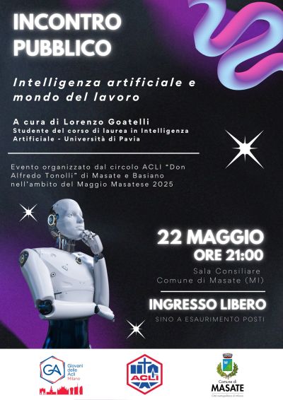 Intelligenza artificiale e mondo del lavoro - Circolo Acli Masate e Basiano (MI)