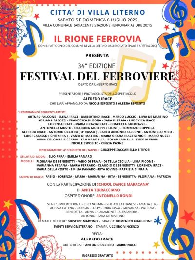Festival del Ferroviere - Villa Literno (CE) - Circolo Acli Villa Literno (CE)
