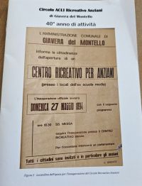 Circolo Acli ricreativo di Giavera del Montello - 40° anno di attività (Tv)