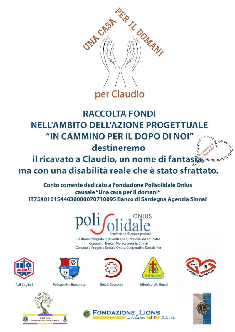 Una casa per il domani per Claudio - Acli Cagliari (CA)