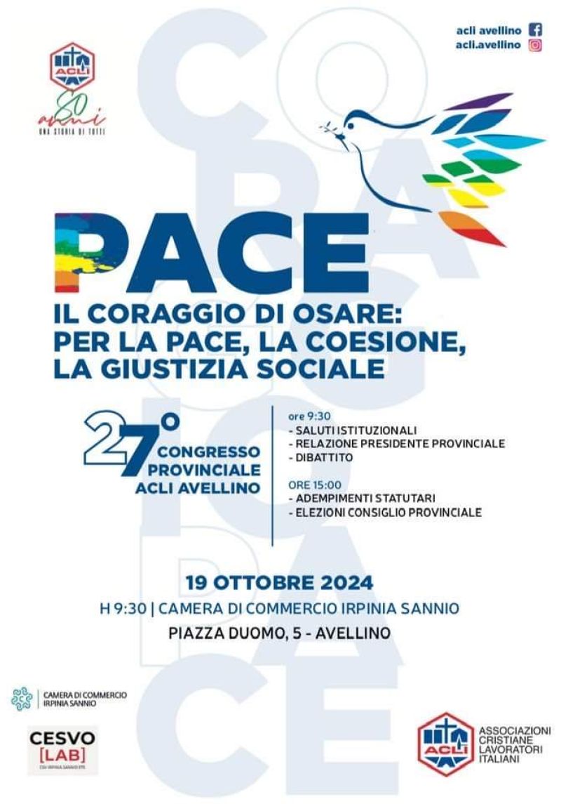 27° Congresso Provinciale - Acli Avellino (AV)