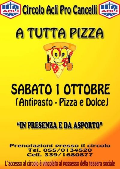 A tutta pizza  - Circolo Acli Pro Cancelli (FI)