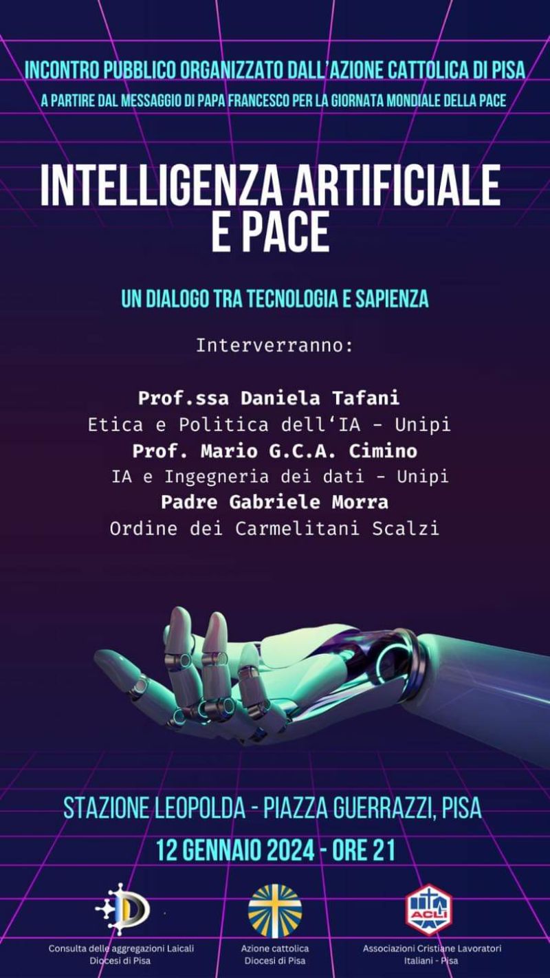 Intelligenza Artificiale e Pace - Acli Pisa (PI)