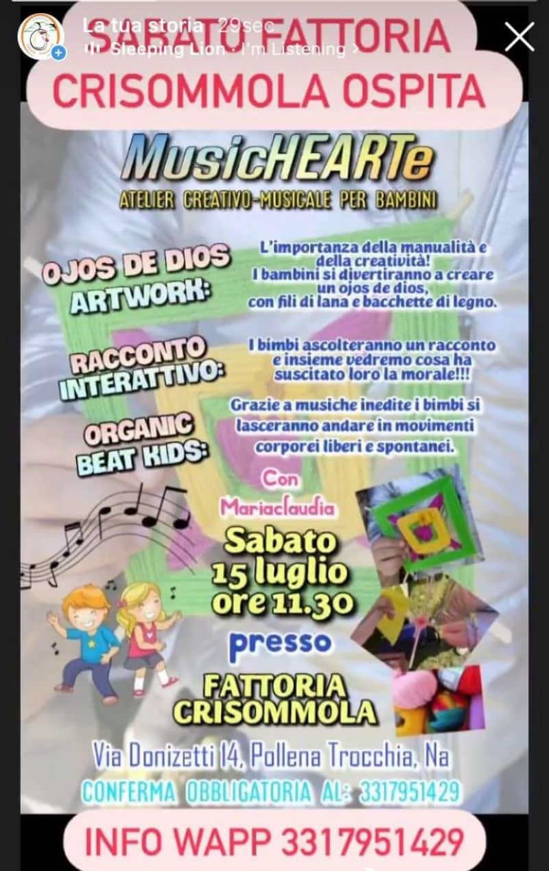 MusicHearte - Ass. "Fattoria Crisommola" aff. Acli Napoli (NA)
