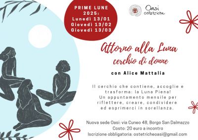 Attorno alla Luna - Ass. Oasi Ostetriche affiliata Acli Cuneo (CN)